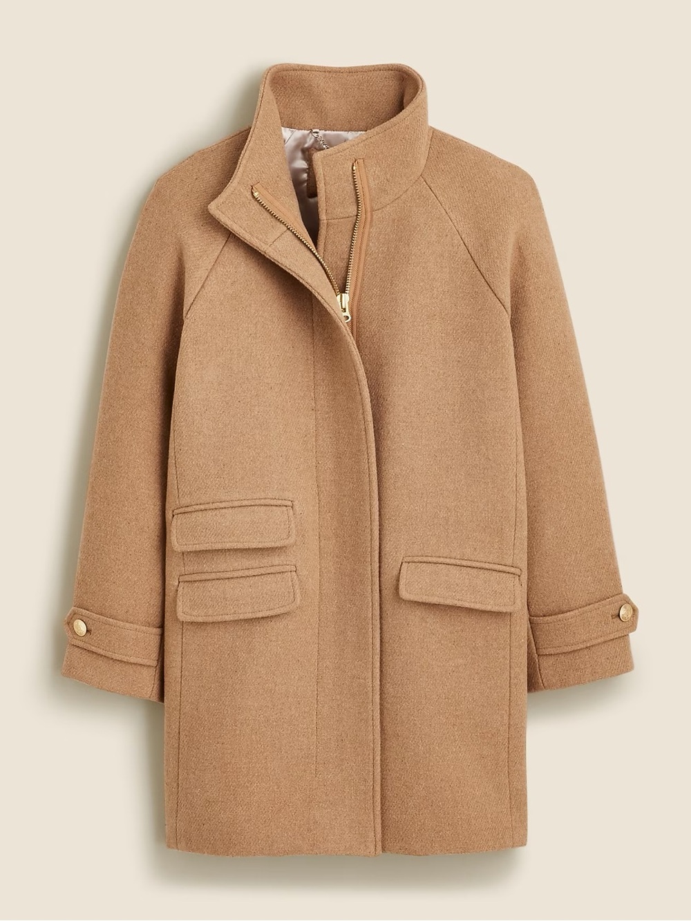 J. Crew Toscana coat in Italian stadium cloth wool blend - Picture 1 of 3